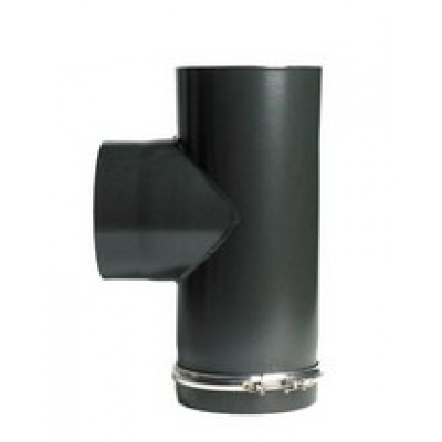 90 Tee Vitreous Enamelled Flue Pipe